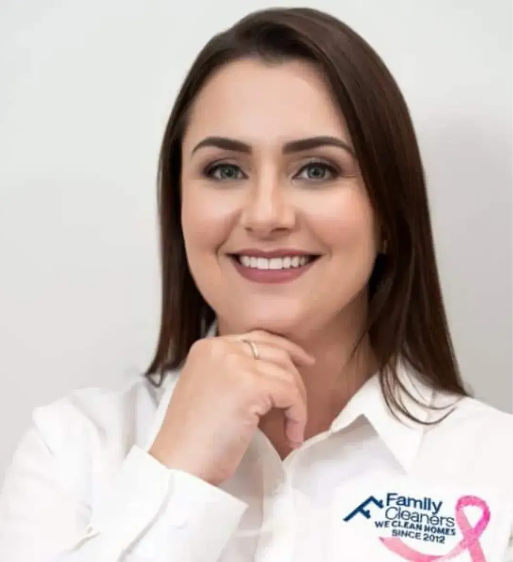 Caroline Compiani, CEO of Family Cleaners, leaders in Cleaning Services in Suffield, CT