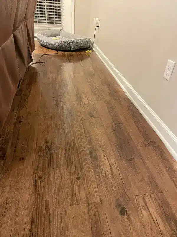 The same floor cleared and clean, Simsbury, CT